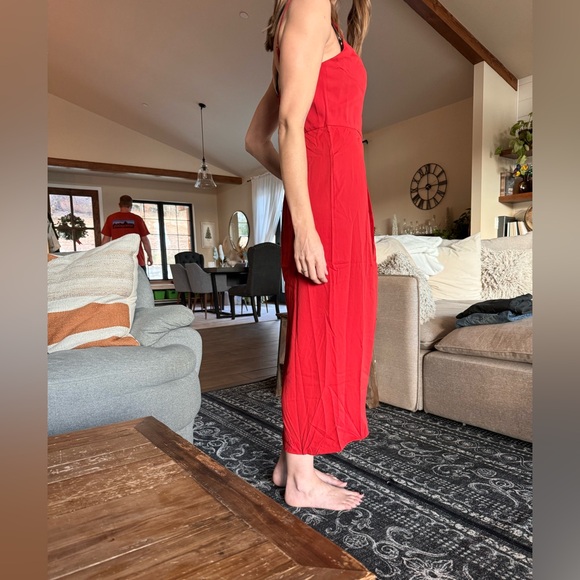 Lulus red midi dress - Picture 3 of 5